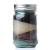 Layered Mint Chocolate Chip Mason Jar Candles