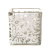 Square White Lace Votive Cup