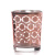 Metallic Rose Gold Hexagonal Votive Cup