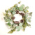Mixed Foliage Pinecone 6 Inch Candle Ring
