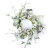 Daisy Eucalyptus Candle Ring 4.5 Inch
