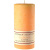 Textured Creamsicle 4 x 9 Pillar Candles