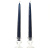 15 Inch Navy Taper Candles Pair