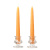 8 Inch Beeswax Taper Candles Pair