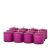 Unscented Dark Purple Votive Candles 10 Hour