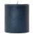 3 x 3 Navy Unscented Pillar Candles
