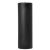 3 x 9 Black Unscented Pillar Candles