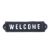 Iron Welcome Sign