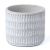 Grey Patterned Pot