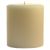 4 x 4 French Butter Cream Pillar Candles