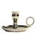 Mini Nickel Chamberstick 2 Inch