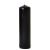 Black 3 x 11 Unscented Pillar Candles