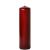 Burgundy 3 x 11 Unscented Pillar Candles