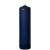 Navy 3 x 11 Unscented Pillar Candles
