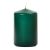 Hunter Green 3 x 4 Unscented Pillar Candles