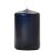 Navy 3 x 4 Unscented Pillar Candles