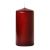 Burgundy 3 x 6 Unscented Pillar Candles