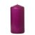 Dark Purple 3 x 6 Unscented Pillar Candles