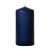 Navy 3 x 6 Unscented Pillar Candles