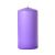 Light Purple 3 x 6 Unscented Pillar Candles