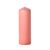 Pink 3 x 9 Unscented Pillar Candles