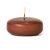brown floating candles