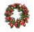 Rice Berry 1.5 Inch Candle Ring Red Tan