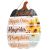 Wood Slatted Pumpkin Sign Autumn