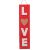 Love Vertical Hanging Sign