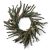 Wooden Snowflakes 6 Inch Candle Ring