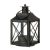 Mini Black Metal Lantern Tea Light Holder