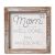 Funny Mom Silence 2 Sided Sign