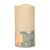 3x6 Ivory Resin Indoor/Outdoor LED Candle
