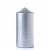 3 x 6 Metallic Silver Pillar Candles