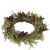 Mini Leaf and Berry Burgundy 4 Inch