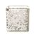 Square White Lace Votive Cup