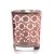 Metallic Rose Gold Hexagonal Votive Cup,Athena Taper Holder Gold