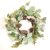 Mixed Foliage Pinecone 6 Inch Candle Ring
