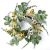 Daisy Marigold Blooms 6.5 Inch Candle Ring