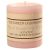Textured Black Raspberry Vanilla 3 x 3 Pillar Candles
