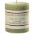 Textured Sage and Citrus 3 x 3 Pillar Candles