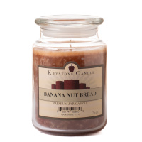 Banana Nut Bread Jar Candles 26 oz