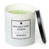 Sea Salt Mint & Sage Lux 8.5 oz Candle