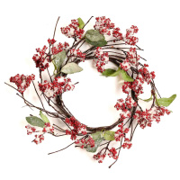Winterberry 6 Inch Candle Ring