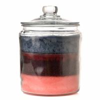 Layered Fruit Basket 64 oz Jar Candles