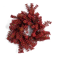 Sangria Bursting Astilbe 3.5 Inch Candle Ring
