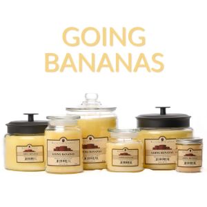 Going Bananas scented candles