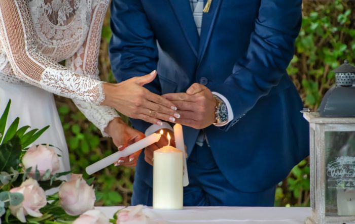 unity candle lighting ceremony