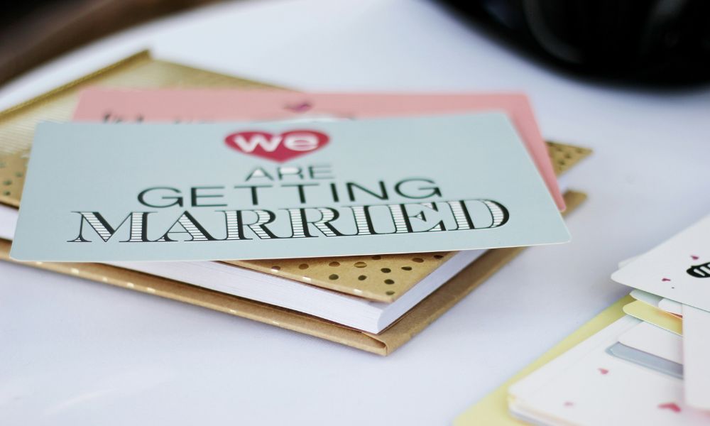 Engagement announcement cards